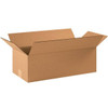 Box Partners Flat Corrugated Boxes 22"X10"X6" Kraft Package Of 25