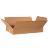 Box Partners Flat Corrugated Boxes 24"X14"X4" Kraft Package Of 25