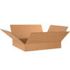 Box Partners Flat Corrugated Boxes 24"X20"X4" Kraft Package Of 20