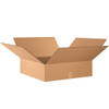 Box Partners Flat Corrugated Boxes 24"X24"X7" Kraft Package Of 10