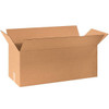 Box Partners Long Corrugated Boxes 30"X12"X12" Kraft Package Of 15