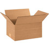 Box Partners Multi-Depth Corrugated Boxes 12"X9"X6" Kraft Package Of 25