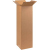 Box Partners Tall Corrugated Boxes 10"X10"X30" Kraft Package Of 25