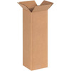 Box Partners Tall Corrugated Boxes 6"X6"X18" Kraft Package Of 25