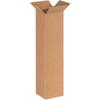 Box Partners Tall Corrugated Boxes 6"X6"X24" Kraft Package Of 25