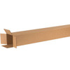Box Partners Tall Corrugated Boxes 6"X6"X72" Kraft Package Of 15
