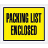 Box Partners 4 1/2 X 5 1/2" Yellow Packing List Enclosed Envelopes Case Of 1000