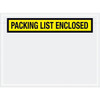 Box Partners 6 3/4 X 5" Yellow "Packing List Enclosed" Envelopes Cs Of 1000