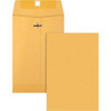 Business Source #55 Clasp Envelope 6"X9" Kraft Package Of 100