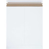 Box Partners 12 3/4 X 15" White Self-Seal Stayflats Plus Mailers Cs Of 25