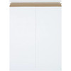 Box Partners 17 X 21" White Self-Seal Stayflats Plus Mailers Cs Of 100