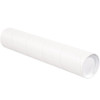 Box Partners 4 X 42" White Tubes With Caps Cs Of 15