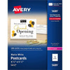 Avery Laser Postcard 4.25" X 5.5" Heavyweight Matte White Package Of 200
