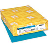 Astrobrights Copy Paper 8.5"X11" 24lb Basis Weight Celestial Blue Package Of 500
