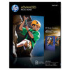 HP Advanced Glossy Photo Paper 8.5"X11" 66 Lb Package Of 50