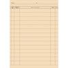 Maintenance Ledger Pegboard, Package Of 100