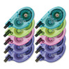 Tombow Mono Original Correction Tape Asst Retrocolor Applicators Package Of 10
