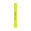 Universal Desk Highlighters Yellow Ink/Barrel Chisel Tip Package Of 12