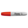 Sharpie Chisel Tip Permanent Marker Medium Chisel Tip Red Dozen Package Of 12