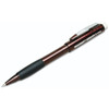 Skilcraft Dual Action Cushion Grip Mech Pencil, 0.5mm, Black, Burgundy, Pack Of 6