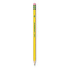 Ticonderoga Pre-Sharpened Pencil Hb #2 Black Lead Yellow Barrel Package Of 12
