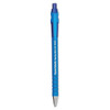 Paper Mate Flexgrip Ultra Recycled Ballpoint Pen 1 Mm Blue Ink/Brl Package Of 12