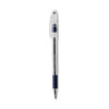 Pentel R.s.v.p. Ballpoint Pen Fine 0.7 Mm Blue Ink Clear/Blue Brl Package Of 12