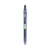 Pilot B2p Recycled Gel Fine 0.7 Mm Black Ink Translucent Blue Brl Package Of 12