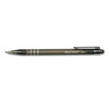 Skilcraft Clean Click Ballpoint Pen, 1mm, Black Ink/Barrel, Package Of 12