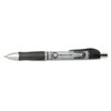 Skilcraft Needle Point Retract Roller Ball Pen, 0.7mm, Black Ink, Package Of 12