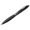 Skilcraft Vista Retract Ballpoint Pen, Black Ink, Smoke Barrel, Package Of 12