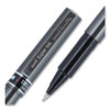 Uni-Ball Rollerball Pen Extra-Fine 0.5 Mm Black Ink Gray/Black Brl Package Of 12