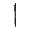Universal Ballpoint Pen Fine 0.7 Mm Black Ink Black Brl Package Of 12