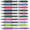 Zebra Sarasa 0.7mm Assorted Colors Medium Point Retractable Gel Pen, Pack Of 10