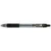 Zebra Z-Grip Retractable Medium 1 Mm Black Ink Clear Barrel