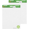 Post-It Blank Easel Pad With Recycled Paper 30 Sheets White 25"X30" Case Of 2