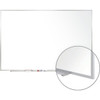 Ghent Non-Magnetic Melamine Dry-Erase Whiteboard With Aluminum Frame, 8' X 4'