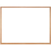 Ghent Non-Magnetic Whiteboard With Wood Frame, 3"H X 4"W