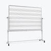 Luxor 72"W X 48"H Mobile Music Whiteboard / Whiteboard
