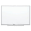 Quartet Dry Erase Whiteboard 36"X24" Melamine Surface Alum-Marker/Tray