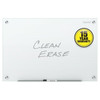 Quartet White Non-Magnetic Frameless Glass Dry-Erase Board 96" X 48"