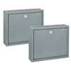 Adir Office Beige Wall Mount Large Steel Drop Box