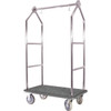 Executive Series Contemporary Stainless Steel Bellman'S Cart