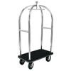 Forbes Birdcage Bellmans Luggage Cart (Black/Stainless)