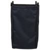 Royal Basket Trucks Housekeeping Bag, Black, Full Size, With Zipper