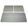 Rubbermaid Commercial Gray Side & Back Panel Kit For Utility Cart
