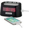 Hamilton Beach Clock Radio - Usb  - 0.9" Display - Am/fm Radio - Battery Bu