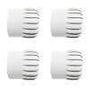Hospitality 1 Source Pressto White Ironing Board Replacement Leg Tips(32mm), Pack Of 4