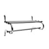 CSL Tmk Series Metal Zinc Coat Rack, 1" Hanging Rod 60"