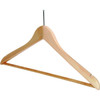 18 X 1/2" Ball Top Male Hanger, Natural Wood, Package Of 100